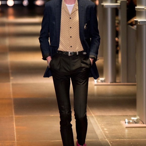 White SAINT LAURENT mash t-shirt SS 2014 - Picture 8 of 8